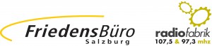 Logo Friedensbuero und Radiofabrik